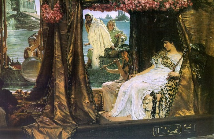 Lawrence Alma-Tadema - Antonio e Cleopatra